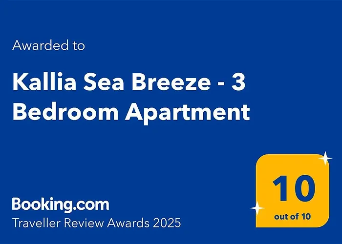 Kallia Sea Breeze - 3 Bedroom Daire *